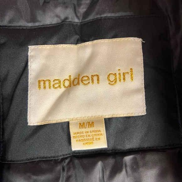 NWT Juniors' madden girl Faux-Fur Hood Parka Coat - Picture 10 of 11